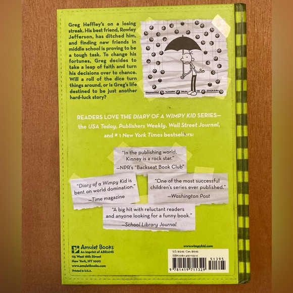 Diary of a Wimpy Kid book 8: Hard Luck - Picture 4 of 6